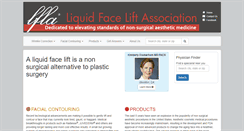 Desktop Screenshot of liquidfacelift.com